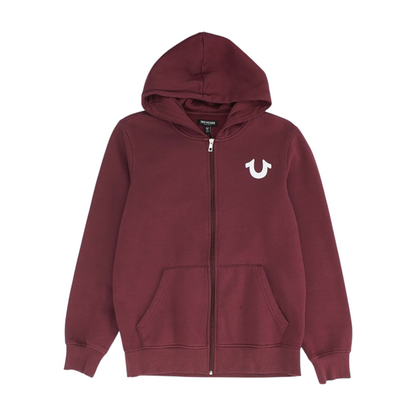 Maroon Solid Active Jacket