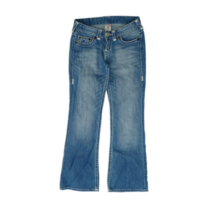 Blue Bootcut Jeans