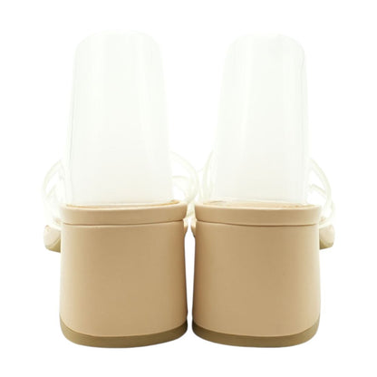Nude Heeled Sandals