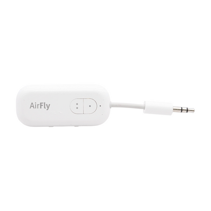White AirFly Duo Bluetooth Wireless Transmitter