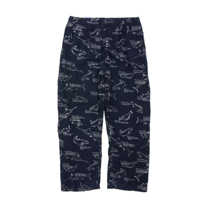 Navy Graphic Pajama Bottom