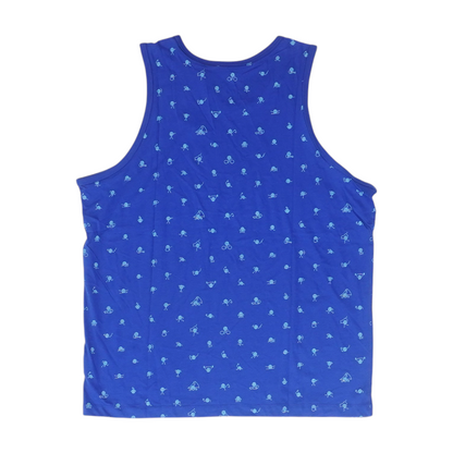 Blue Print Active T-Shirt