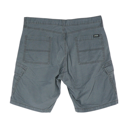 Gray Check 5-Pocket Shorts
