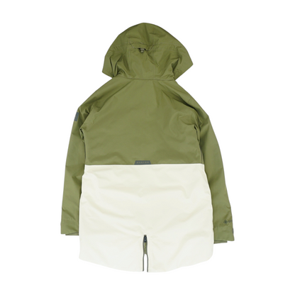 Green Color Block Jacket