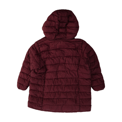 Maroon Plus Solid Jacket