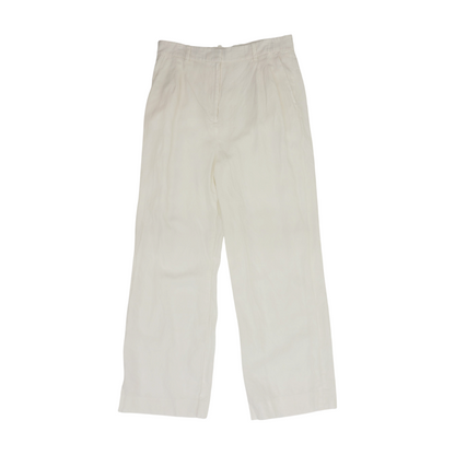 White Wide Leg Pants