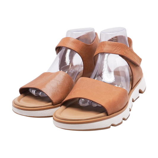 Tan Flat Sandals