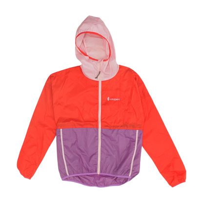 Red Color Block Jacket