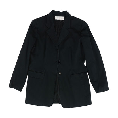 Vintage Black 1990's-2000's Cotton Blazer