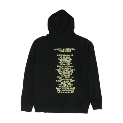 Black Solid Hoodie Pullover