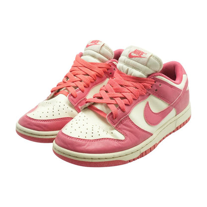 Pink Low Top Athletic Shoes