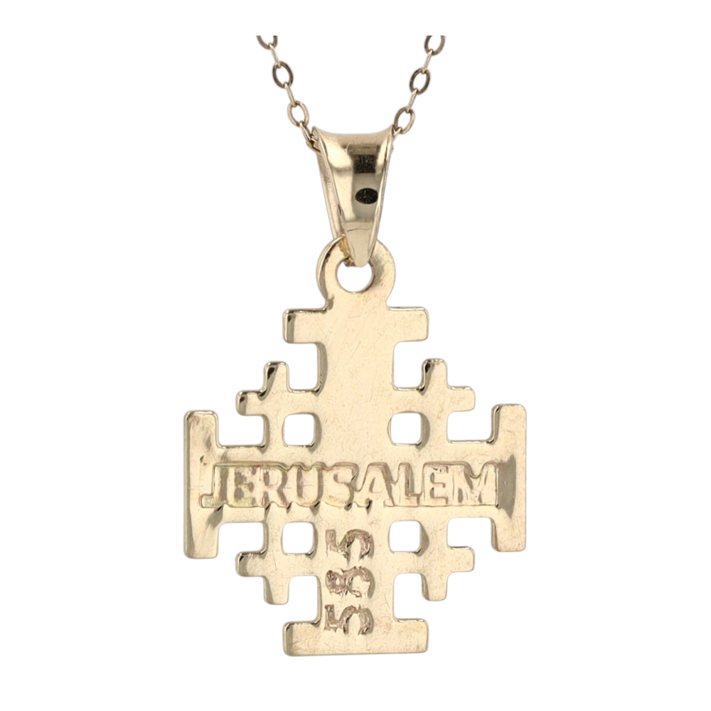 14K Two-Tone Gold Pendant Necklace