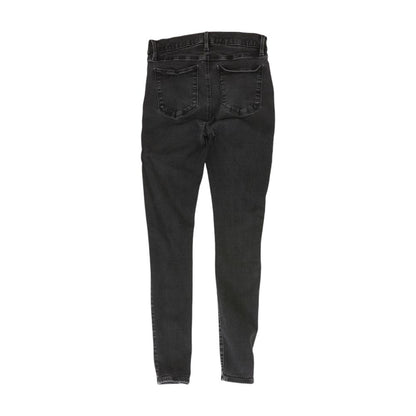 Black Solid Jeans