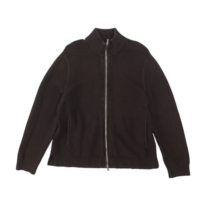 Brown Solid Jacket