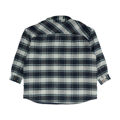 Navy Check Jacket