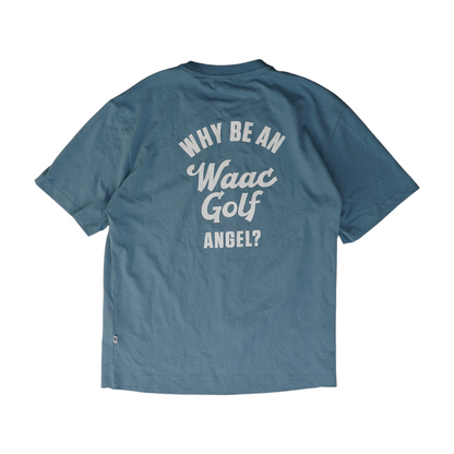 Blue Solid T-Shirt