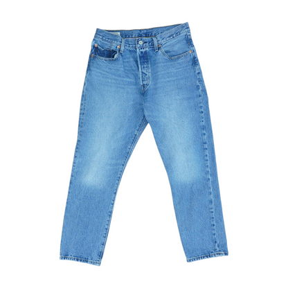 501 Blue Straight Jeans