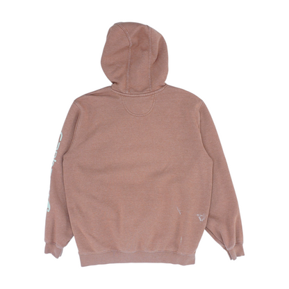 Rust Solid Hoodie Pullover