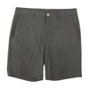 Gray Striped Active Shorts