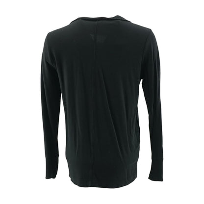 Black Solid Cardigan Sweater