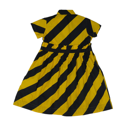 Yellow Striped Dress