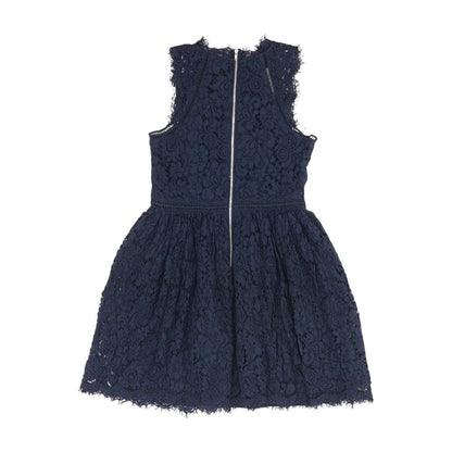 Navy Floral Dress
