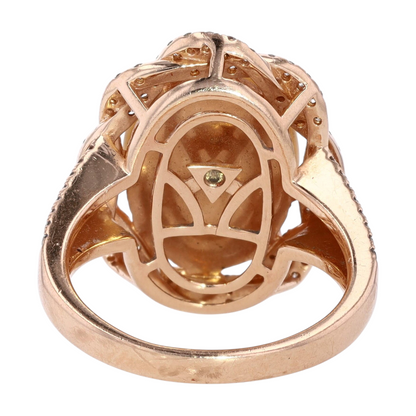5 3/8 ctw 14K Rose Gold Opal Fashion Ring