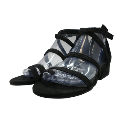 Black Flat Sandals