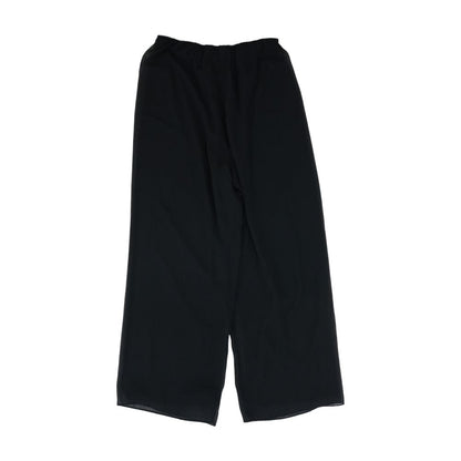 Black Solid Dress Pants