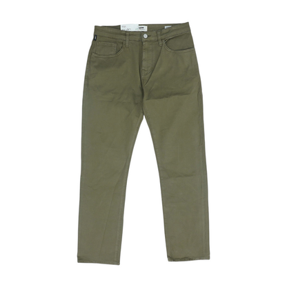 Green Straight Pants