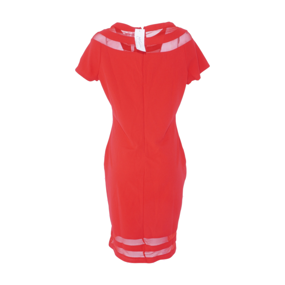 Red Petite Midi Dress