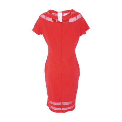 Red Petite Midi Dress