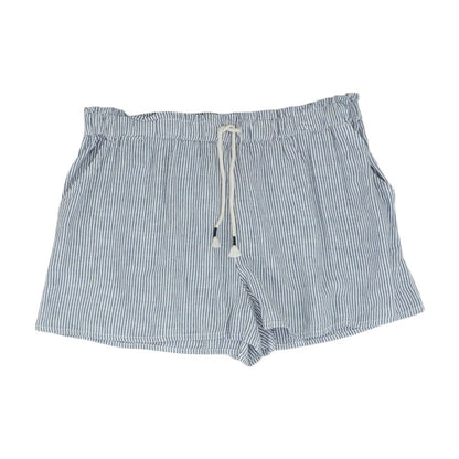 Blue Striped Shorts