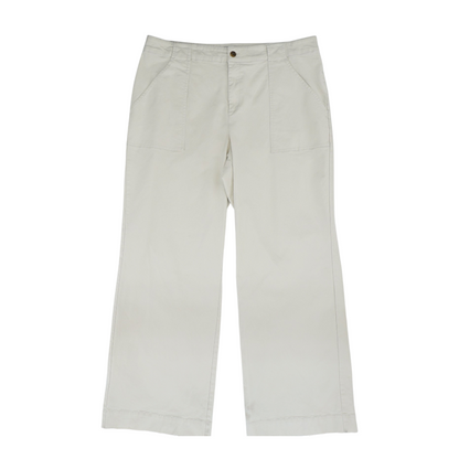 Beige Regular Pants