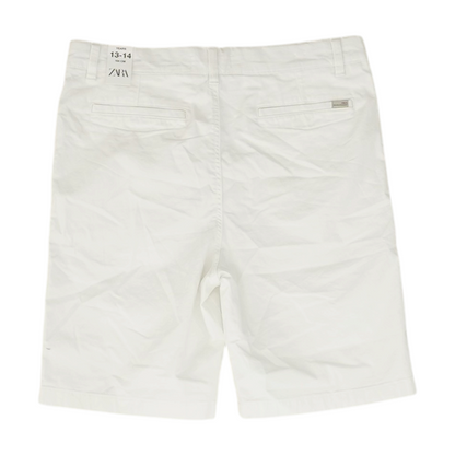 White Chino Shorts