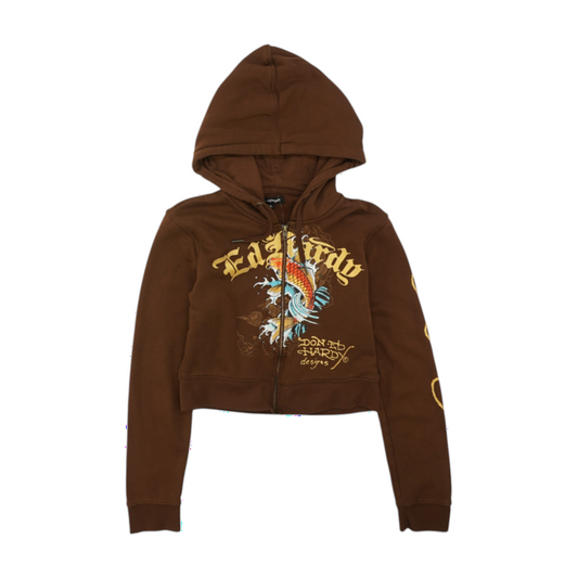 Brown Solid Jacket