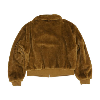 Brown Faux Fur Jacket