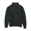 Gray Solid 1/4 Zip Pullover