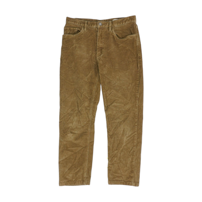 Brown Straight Pants