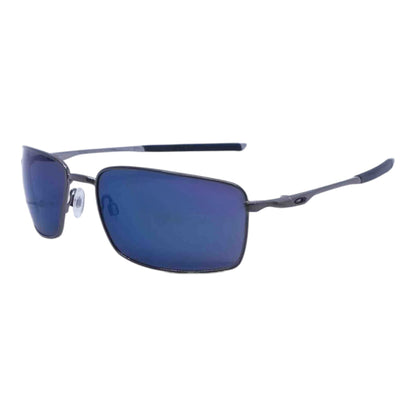 Gunmetal Square Wire Rectangle Sunglasses