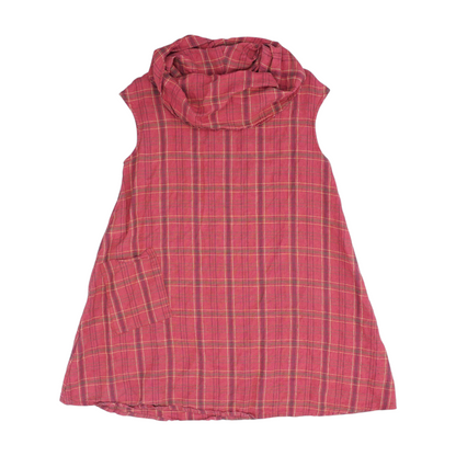 Red Plaid Mini Dress