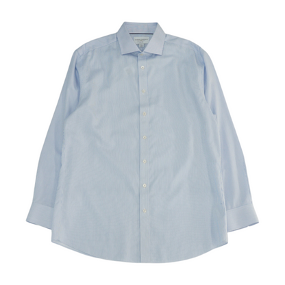 Blue Striped Long Sleeve Button Down