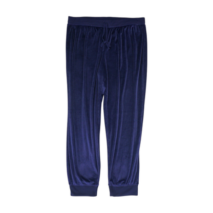 Navy Solid Pajama Bottom