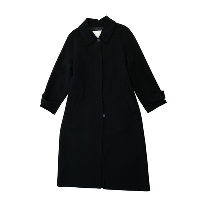 Black Solid Coat