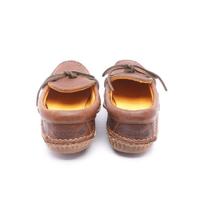 Lodge Moccasin Brown Loafer Flats