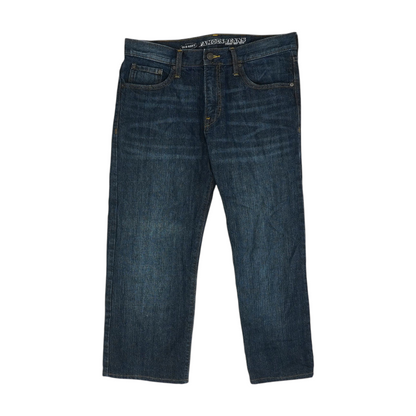 Navy Straight Jeans