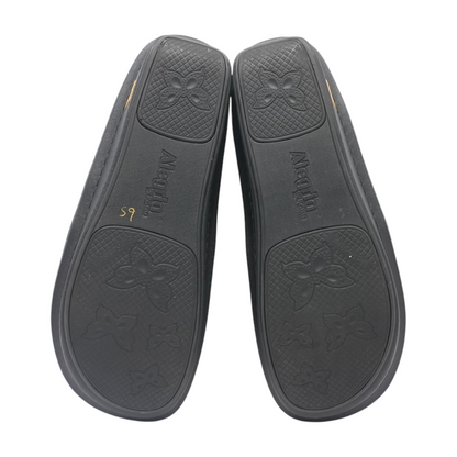 Black Slip-On Flats