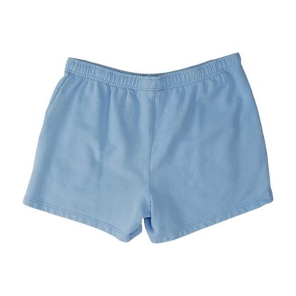 Blue Solid Active Shorts