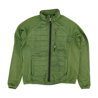 Green Solid Active Jacket