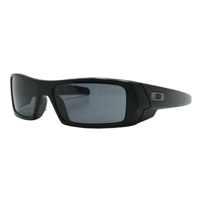 Black Gascan Rectangle Sunglasses
